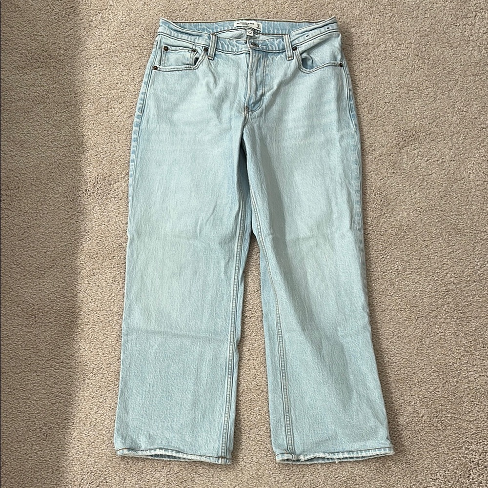 Abercrombie Low Rise Baggy Jeans